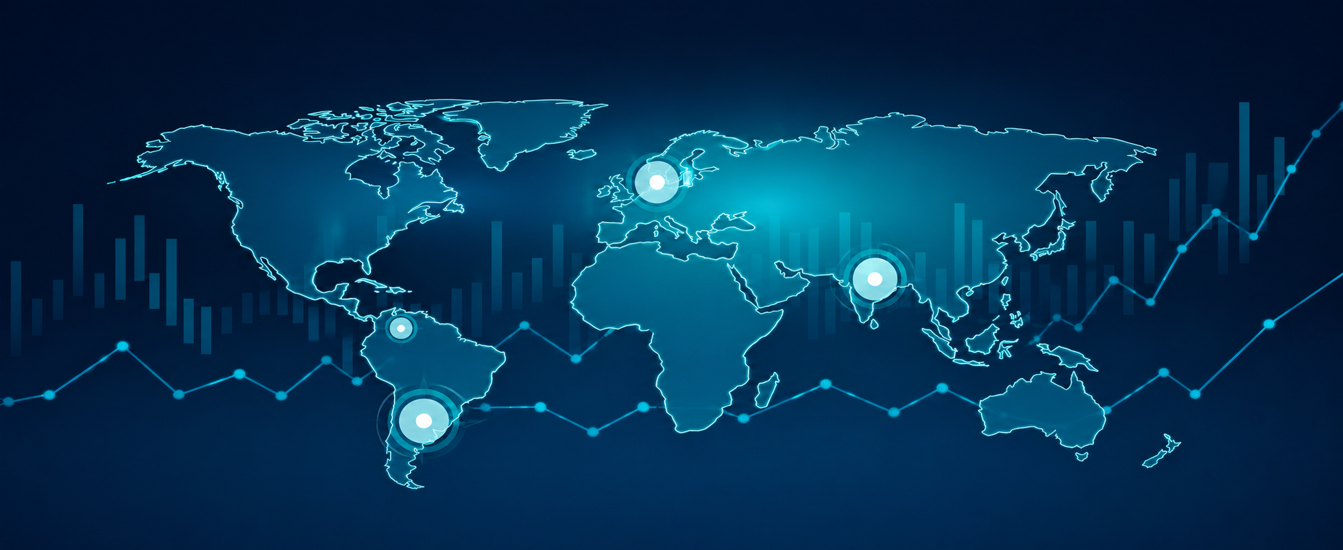 Mapa de presencia comercial de Metalar